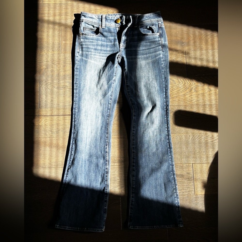 American Eagle Outfitters Blue Flare Jeans